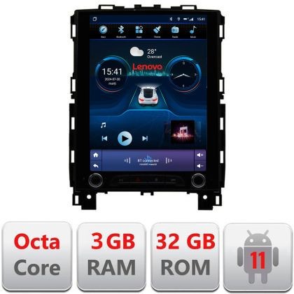 Navigatie Renault Megane 4 2016-2024 cu navi tip tesla radio gps internet 8 Core 3+32 4G carplay android auto kit-tesla CarStore Technology