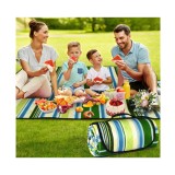 Patura de picnic, 200 x 150 cm, patura de plaja rezistenta la apa si nisip, pentru plaja si camping - SECOND