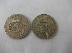 2 medalii vechi FROHNAUER HAMMER