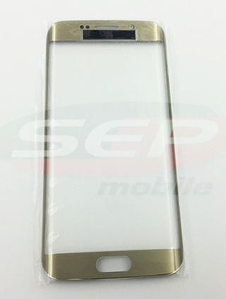 Geam cu OCA Samsung Galaxy S6 Edge / SM-G925 GOLD
