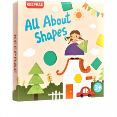 Joc educativ din lemn - All about shapes, 7Toys