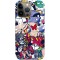 Husa compatibila cu Apple iPhone 12 Mini model Graffiti Cartoons, Silicon, TPU, Viceversa