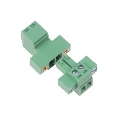 Set conectori electrici 2 pini, 2 bucati, mama-tata