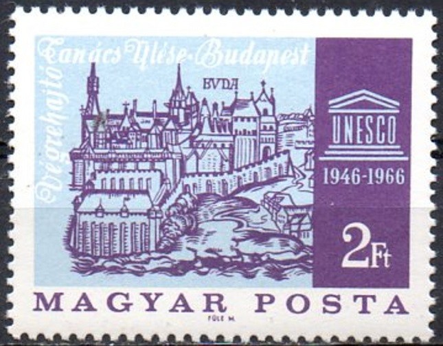 B1686 - Ungaria 1966 - Unesco neuzat,perfecta stare