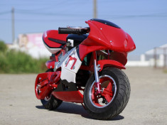 Mini Motocicleta electrica pentru copii NITRO Eco Pocket Bike 1000W foto