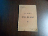 SCONT SI POLITICA DE SCONT COMPARATA - Mihail Musceleanu - 1915, 132 p.
