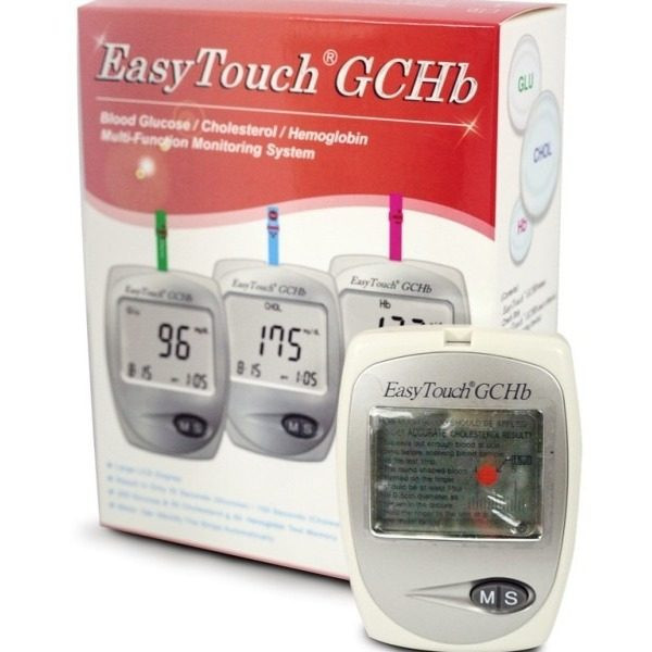 Analizor pentru glicemie, colesterol si hemoglobina EasyTouch GCHb |  Okazii.ro