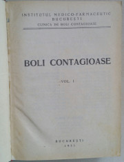 VOICULESCU MARIN - BOLI CONTAGIOASE VOL I {1955} foto