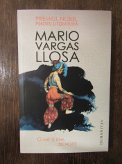 O MIE SI UNA DE NOPTI - MARIO VARGAS LLOSA foto