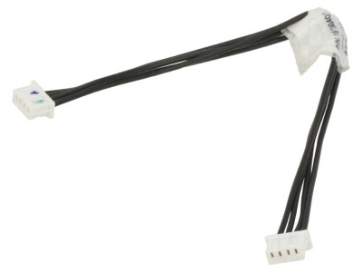 Conector cablu-placă mamă x2, 4 pini foto