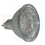 Sursa LED, albastru MR16L-B 12 V AC/DC, MR16, 1,2W, 120&deg;, G5.3, 18&times;LED