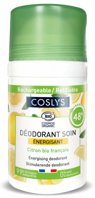 Deodorant BIO energizant cu parfum de lamaie Coslys foto