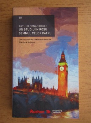 Arthur Conan Doyle - Un studiu in rosu semnul celor patru foto