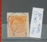 TS21 - Timbre serie Creta - 1904 Mi18