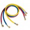 Set 3 furtune incarcare freon, 90 cm, Refco CCL-36, 1/4&quot; SAE