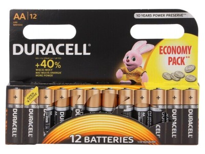 Baterie alcalină AA 1,5V nere&amp;icirc;ncărcabilă BASIC - 12 buc. foto
