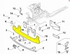 Armatura bara fata ALFA ROMEO GIULIA, 09.2016-, original,