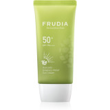 Frudia Sun Avocado Greenery Relief loțiune protectoare hidratantă pentru piele sensibilă SPF 50+ 50 g
