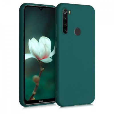 Husa pentru Xiaomi Redmi Note 8T, Silicon, Verde, 50956.184 foto