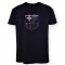 FC Barcelona tricou de bărbați Eblack - XXL