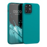 Husa pentru Apple iPhone 13 Pro Max, Silicon, Verde, 55971.113, kwmobile, Carcasa