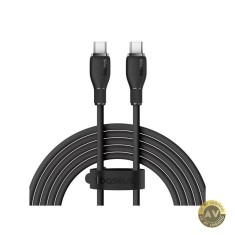 Cablu Date si Incarcare USB-C - USB-C Baseus Pudding 100W 1.2m Negru P10355702111-00