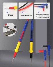Set sonde / cabluri multimetru de precizie, pentru componente smd foto