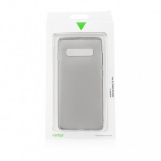Husa de protectie Vetter pentru Samsung Galaxy S10 Plus, Soft Touch Ultra Slim, Grey