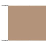 Cumpara ieftin Copertina verticala, gri taupe, 60x1200 cm, tesatura oxford