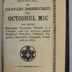 OCTOIHUL MIC , MANUAL DE CANTARI BISERICESTI , 1992