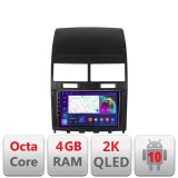 Navigatie VW Touareg 2004-2011 C-042 Android Octa Core Ecran 2K QLED GPS 4G 4+32GB 360 KIT-042+EDT-E409-2K CarStore Technology