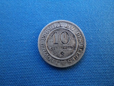 10 CENTIMES 1862 -LEOPOLD I/ BELGIA foto