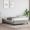 VidaXL Cadru de pat fără saltea țesătură gri deschis 120x190 cm 3269631