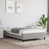 VidaXL Cadru de pat fără saltea țesătură gri deschis 120x190 cm 3269631