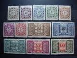 MONACO 1946 SERIE MNH, Nestampilat