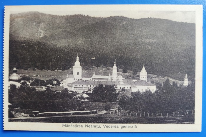 Manastirea Neamtu - Vederea generala - aprox. 1928 - printata, necirculata