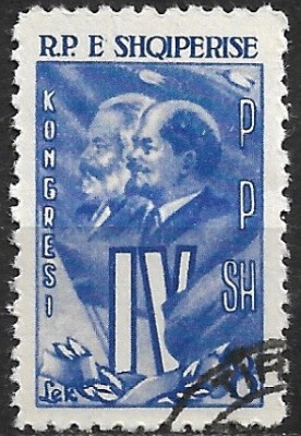 B0139 - Albania 1961 - Congres,1v.stampilat-cto foto
