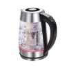 Cana Electrica Fierbator Premium Cris, Temperatura variabila, Oprire automata, Iluminare Led, 1.7 L, 2200 W