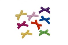 Fundite din plastic pentru activitati crafts,30mm, diverse culori,10 bucati set