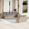 Patio Sofa Set 9-Locuri Bej combinat - 2