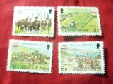 Serie mica Insula Man 1979 - 1000 Ani Tynwald Parlament , 4 valori, Nestampilat