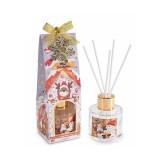 Cumpara ieftin Parfum camera cu betisoare Craciun aroma Eucalipt si Pin &Oslash; 5 cm x 14.5 H, 40 ml