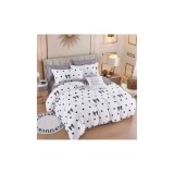 Cumpara ieftin Lenjerie de Pat, Bumbac Finet, 6 Piese, Pat Dublu - JOJ163