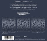 Brahms: Sonatas &amp; Liebeslieder for Cello and Piano | Johannes Brahms, Emmanuelle Bertrand, Pascal Amoyel