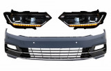 Bara Fata si Faruri LED VW Passat B8 3G (2015-2018) R-Line Design Performance AutoTuning, KITT