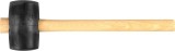 Kladivo Strend Pro 340 g, gumen&eacute;, Blackhead, dreven&aacute; r&uacute;čka