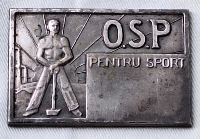 OSP - Pentru sport, medalie romaneasca, premiul 2, anii 1940, perioada regala foto
