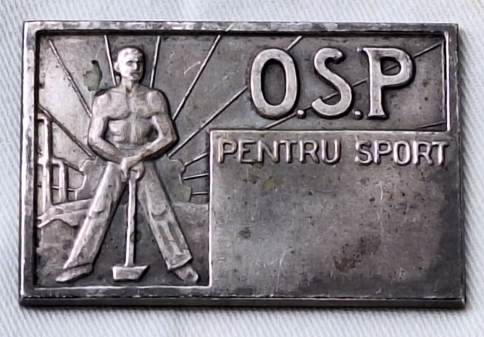 OSP - Pentru sport, medalie romaneasca, premiul 2, anii 1940, perioada regala