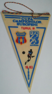 M3 C7 - Tematica fotbal - Steaua Bucuresti - IFK Goteborg - 15 martie 1989 foto