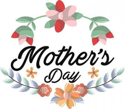 Sticker decorativ, Mother&amp;#039;s day, Multicolor, 68 cm, 7418ST-9 foto